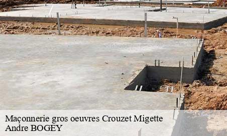 Maçonnerie gros oeuvres  crouzet-migette-25270 Andre BOGEY