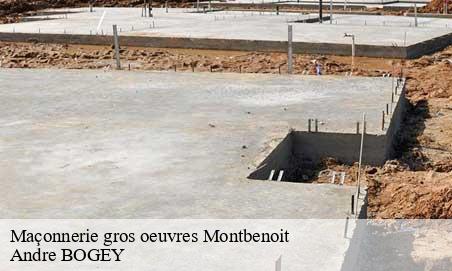 Maçonnerie gros oeuvres montbenoit-25650 Andre BOGEY
