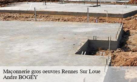 Maçonnerie gros oeuvres  rennes-sur-loue-25440 Andre BOGEY