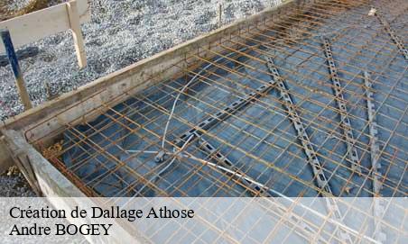 Création de Dallage  athose-25580 Andre BOGEY