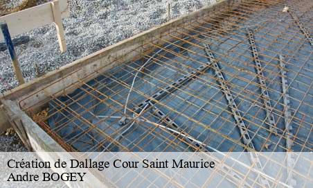 Création de Dallage cour-saint-maurice-25380 Andre BOGEY