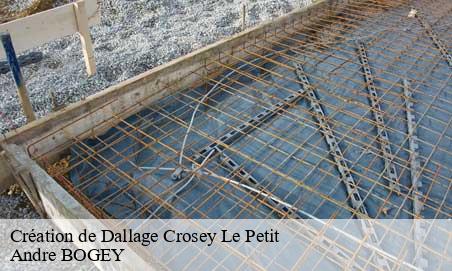 Création de Dallage  crosey-le-petit-25340 Andre BOGEY