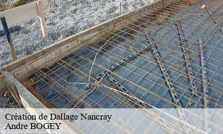 Création de Dallage nancray-25360 Andre BOGEY