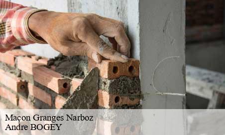 Maçon  granges-narboz-25300 Andre BOGEY
