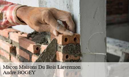 Maçon  maisons-du-bois-lievremon-25650 Andre BOGEY