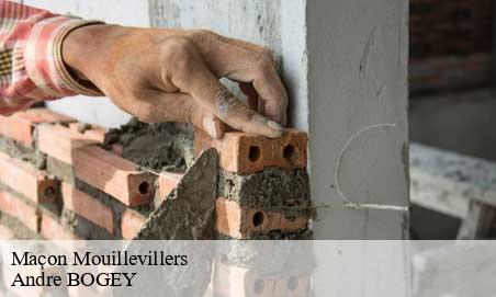 Maçon  mouillevillers-25190 Andre BOGEY