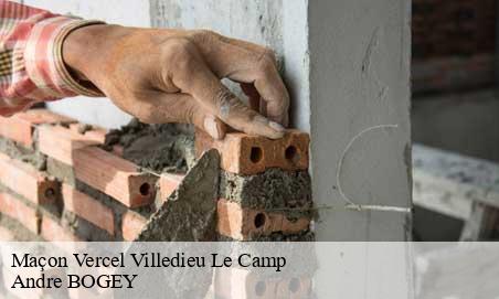 Maçon vercel-villedieu-le-camp-25530 Andre BOGEY