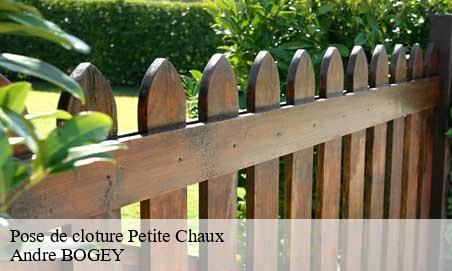 Pose de cloture petite-chaux-25240 Andre BOGEY