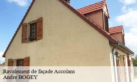 Ravalement de façade  accolans-25250 Andre BOGEY
