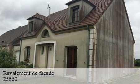 Ravalement de façade  bonnevaux-25560 Andre BOGEY