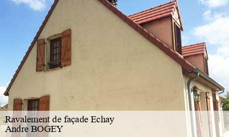 Ravalement de façade  echay-25440 Andre BOGEY
