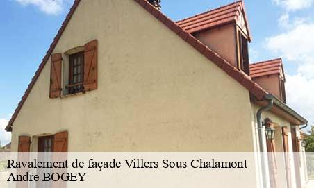 Ravalement de façade  villers-sous-chalamont-25270 Andre BOGEY