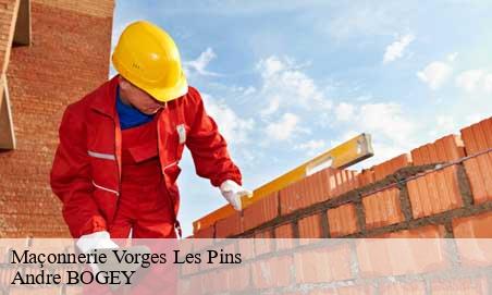 Maçonnerie vorges-les-pins-25320 Andre BOGEY