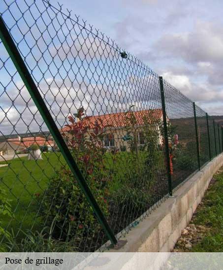 Pose de grillage  chatillon-le-duc-25870 Andre BOGEY